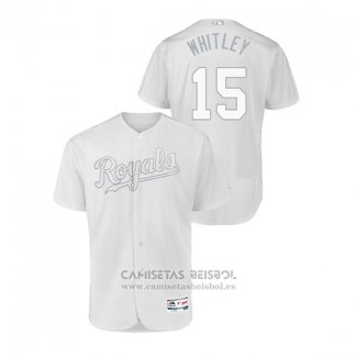 Camiseta Beisbol Hombre Kansas City Royals Whit Merrifield 2019 Players Weekend Autentico Blanco