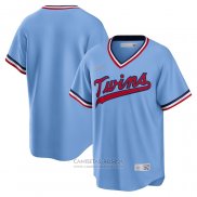 Camiseta Beisbol Hombre Minnesota Twins Road Cooperstown Collection Azul