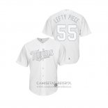 Camiseta Beisbol Hombre Minnesota Twins Taylor Rogers 2019 Players Weekend Replica Blanco