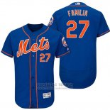 Camiseta Beisbol Hombre New York Mets Jeurys Familia Naranja 2017 Alterno