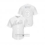 Camiseta Beisbol Hombre New York Mets Tomas Nido 2019 Players Weekend Replica Blanco