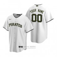 Camiseta Beisbol Hombre Pittsburgh Pirates Personalizada Alterno Replica Blanco