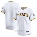 Camiseta Beisbol Hombre Pittsburgh Pirates Primera Limited Blanco