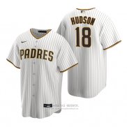 Camiseta Beisbol Hombre San Diego Padres Daniel Hudson Replica Primera Marron Blanco