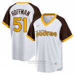 Camiseta Beisbol Hombre San Diego Padres Trevor Hoffman Primera Cooperstown Collection Blanco Camiseta Beisbol Hombre San Diego Padres Trevor Hoffman Primera Cooperstown Collection Blanco