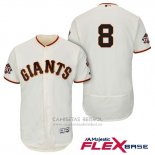 Camiseta Beisbol Hombre San Francisco Giants Hunter Pence Crema Primera Flex Base