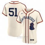 Camiseta Beisbol Hombre San Francisco Giants Jung Hoo Lee 2024 Rickwood Classic Autentico Crema Camiseta Beisbol Hombre San Francisco Giants Jung Hoo Lee 2024 Rickwood Classic Autentico Crema