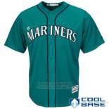 Camiseta Beisbol Hombre Seattle Mariners Verde Cool Base1