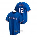 Camiseta Beisbol Hombre Texas Rangers Rougned Odor Replica Alterno Azul