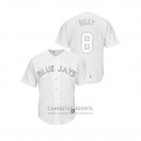 Camiseta Beisbol Hombre Toronto Blue Jays Cavan Biggio 2019 Players Weekend Replica Blanco