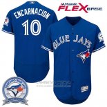 Camiseta Beisbol Hombre Toronto Blue Jays Edwin Encarnacion 10 Flex Base