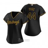 Camiseta Beisbol Mujer Pittsburgh Pirates Hoy Park Alterno Replica Negro