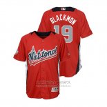 Camiseta Beisbol Nino All Star Charlie Blackmon 2018 Home Run Derby National League Rojo