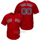 Camiseta Beisbol Nino Boston Red Sox Personalizada Rojo