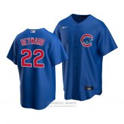 Camiseta Beisbol Nino Chicago Cubs Jason Heyward Replica Alterno 2020 Azul