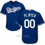 Camiseta Beisbol Nino Los Angeles Dodgers Personalizada Azul