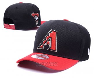 Gorra Arizona Diamondback Negro Rojo