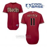 Camiseta Beisbol Hombre Arizona Diamondbacks 11 A.j. Pollock Rojo Alterno Cool Base