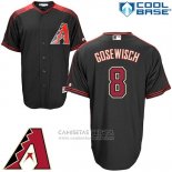 Camiseta Beisbol Hombre Arizona Diamondbacks 8 Tuffy Gosewisch Negro Cool Base