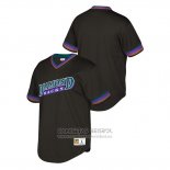 Camiseta Beisbol Hombre Arizona Diamondbacks Cooperstown Collection Mesh Wordmark V-Neck Negro