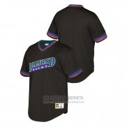 Camiseta Beisbol Hombre Arizona Diamondbacks Cooperstown Collection Mesh Wordmark V-Neck Negro