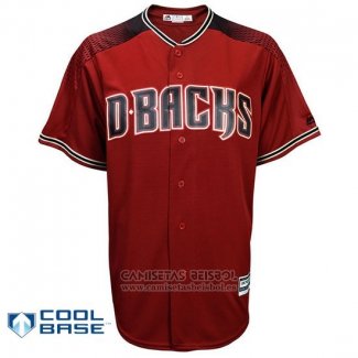 Camiseta Beisbol Hombre Arizona Diamondbacks Rojo Cool Base