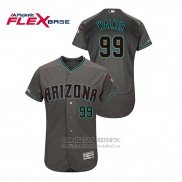 Camiseta Beisbol Hombre Arizona Diamondbacks Taijuan Walker Autentico Flex Base Gris Verde