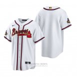Camiseta Beisbol Hombre Atlanta Braves 2022 Gold Program Replica Blanco