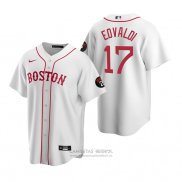 Camiseta Beisbol Hombre Boston Red Sox Nathan Eovaldi Replica Blanco