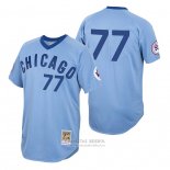 Camiseta Beisbol Hombre Chicago Cubs Clint Frazier Autentico 1976 Cooperstown Azul