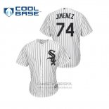 Camiseta Beisbol Hombre Chicago White Sox Eloy Jimenez Cool Base Primera Blanco