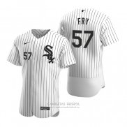 Camiseta Beisbol Hombre Chicago White Sox Jace Fry Autentico 2020 Primera Blanco