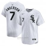 Camiseta Beisbol Hombre Chicago White Sox Tim Anderson Primera Limited Blanco