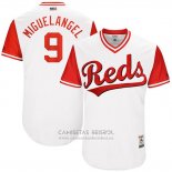 Camiseta Beisbol Hombre Cincinnati Reds 2017 Little League World Series 9 Jose Peraza Blanco