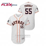 Camiseta Beisbol Hombre Houston Astros Ryan Pressly 2019 All Star Flex Base Blanco
