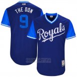Camiseta Beisbol Hombre Kansas City Royals 2017 Little League World Series Drew Butera Azul