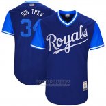 Camiseta Beisbol Hombre Kansas City Royals 2017 Little League World Series Trevor Cahill Azul