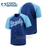 Camiseta Beisbol Hombre Kansas City Royals Personalizada Stitches Azul