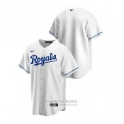 Camiseta Beisbol Hombre Kansas City Royals Replica Primera Blanco