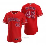 Camiseta Beisbol Hombre Los Angeles Angels Reid Detmers Autentico Alterno Rojo