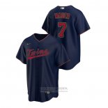 Camiseta Beisbol Hombre Minnesota Twins Joe Mauer Alterno Replica Azul