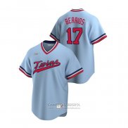 Camiseta Beisbol Hombre Minnesota Twins Jose Berrios Cooperstown Collection Road Azul