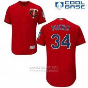 Camiseta Beisbol Hombre Minnesota Twins Kirby Pucket Rojo Cool Base