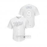 Camiseta Beisbol Hombre Minnesota Twins Marwin Gonzalez 2019 Players Weekend Replica Blanco