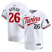 Camiseta Beisbol Hombre Minnesota Twins Max Kepler Primera Limited Blanco