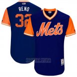 Camiseta Beisbol Hombre New York Mets 2017 Little League World Series Steven Matz Azul