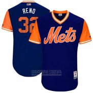 Camiseta Beisbol Hombre New York Mets 2017 Little League World Series Steven Matz Azul