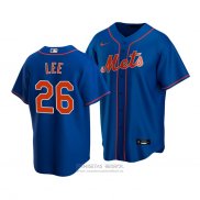 Camiseta Beisbol Hombre New York Mets Khalil Lee Replica Azul
