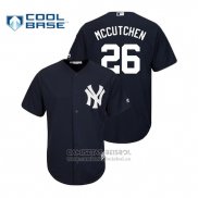 Camiseta Beisbol Hombre New York Yankees Andrew Mccutchen Cool Base Replica Alterno Azul