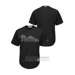 Camiseta Beisbol Hombre Philadelphia Phillies 2019 Players Weekend Replica Negro1